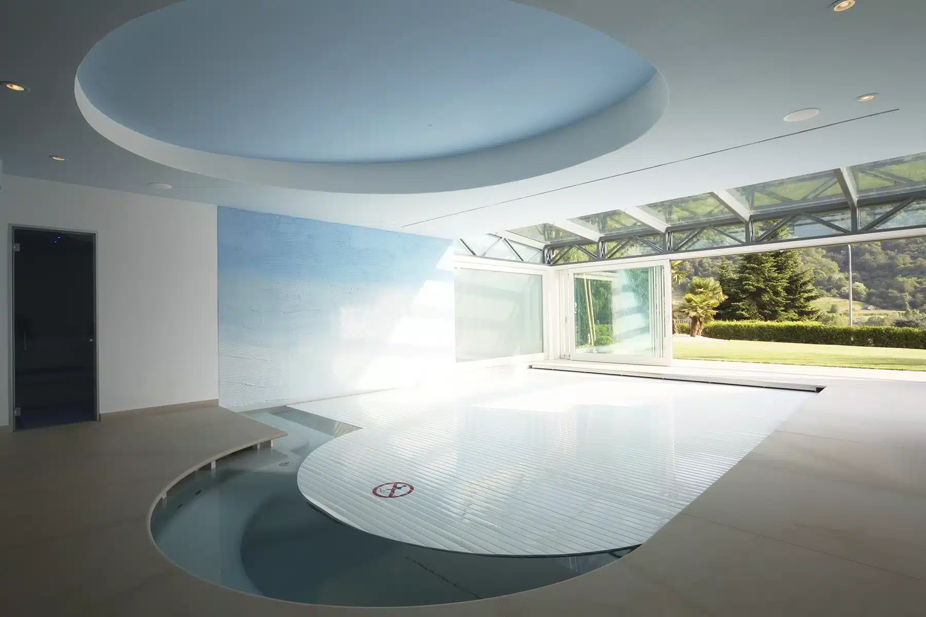 CEMI Network copertura per piscina da interno