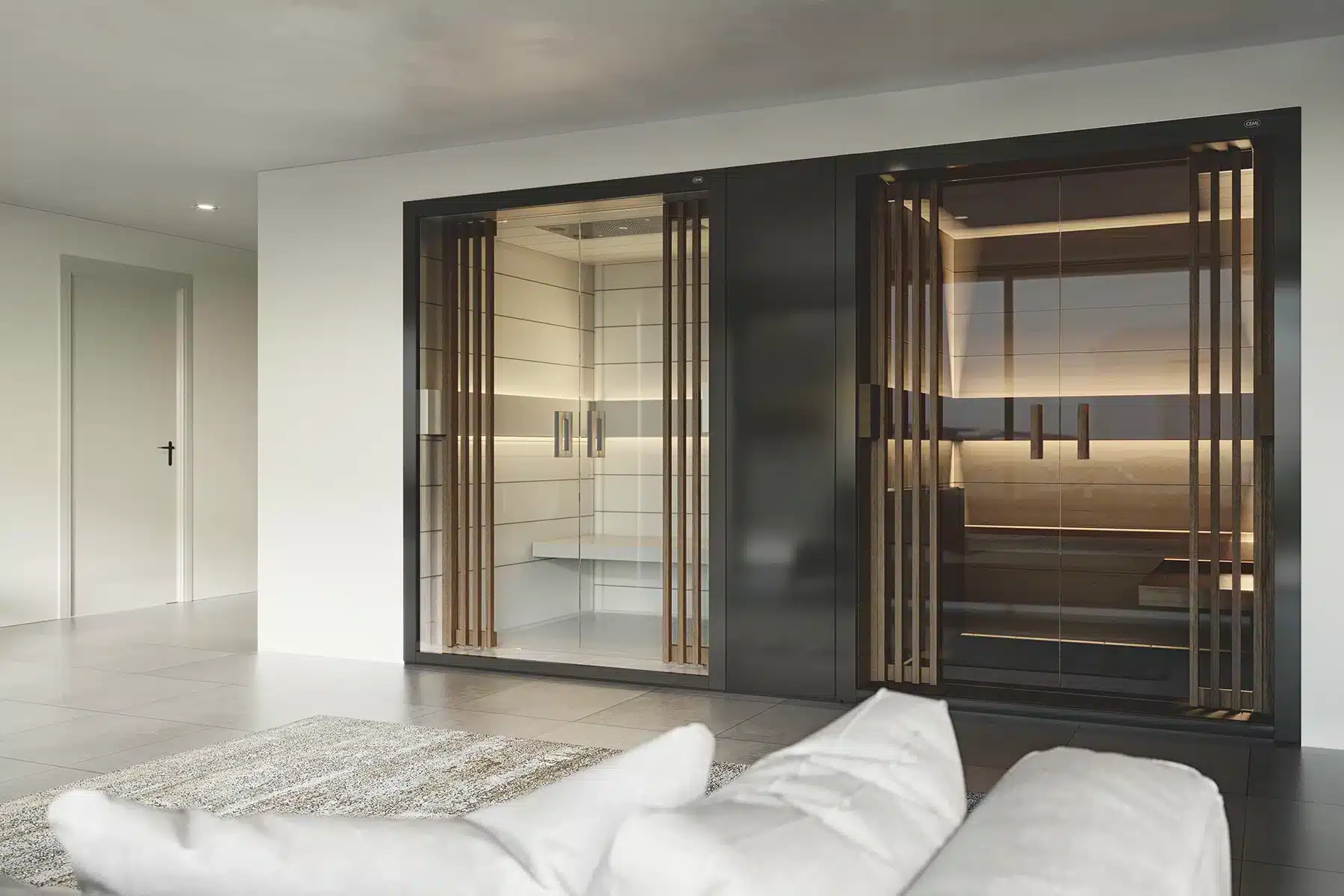 Canina Wellness sauna -bagno turco per strutture ricettive CEMI Network