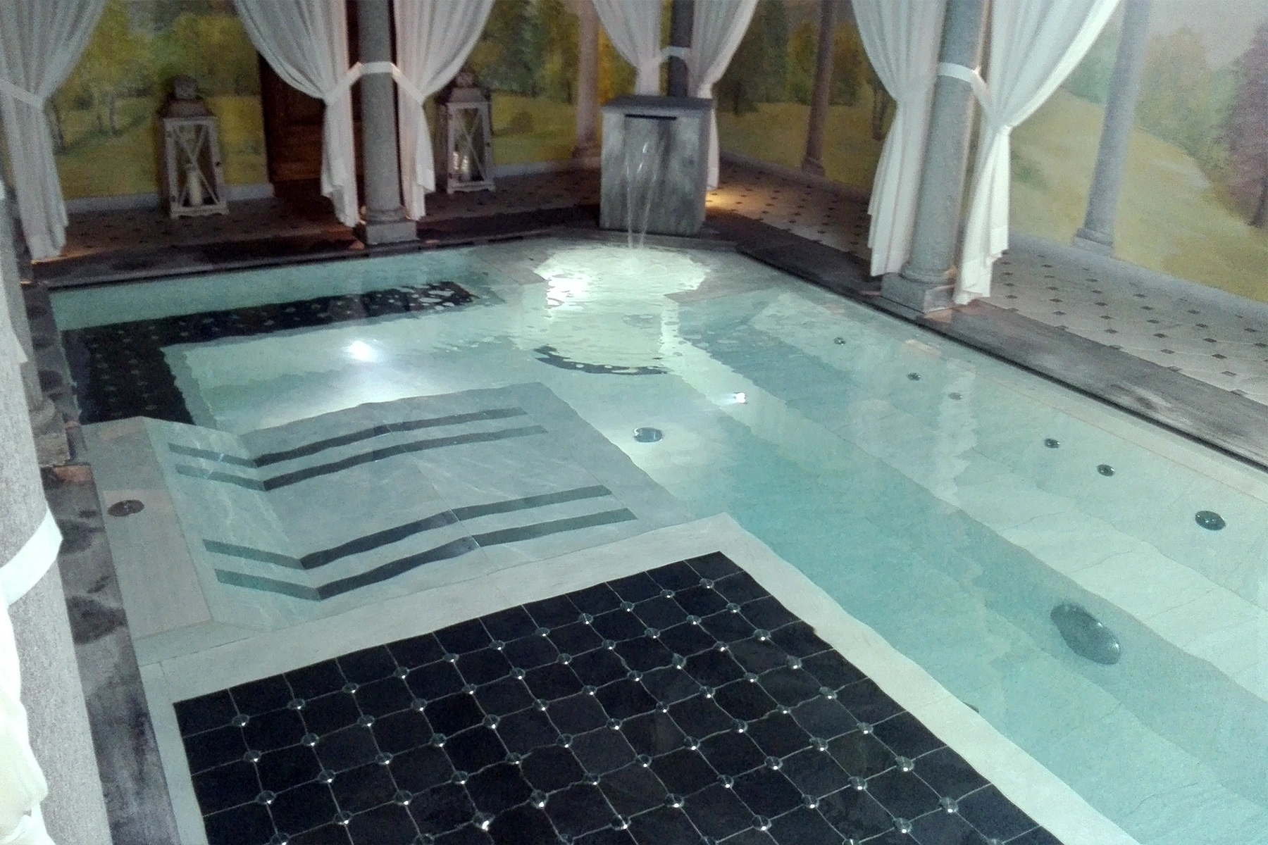 piscina di lusso per resort
