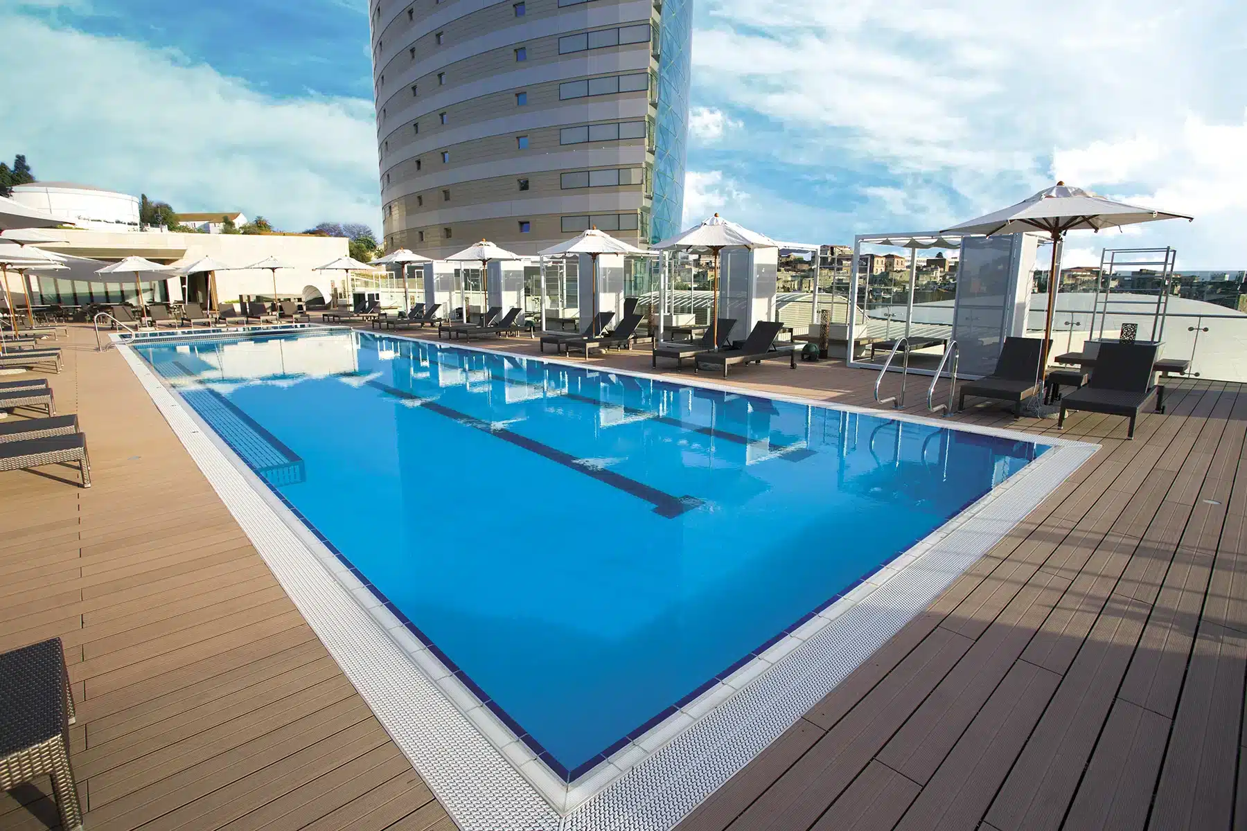 costruzione Piscine semiolimpioniche per hotel CEMI Network