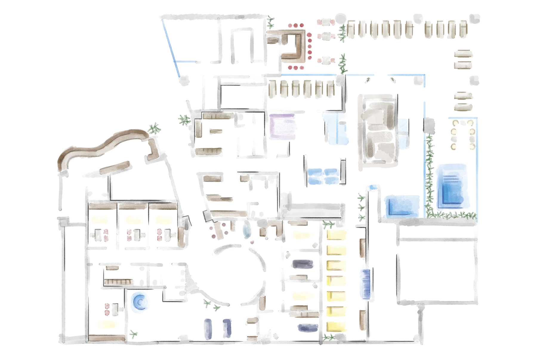 Progettazione wellness per Hotel e centri termali