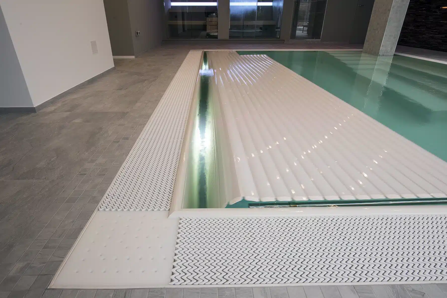 copertura per piscina da interno CEMI Network
