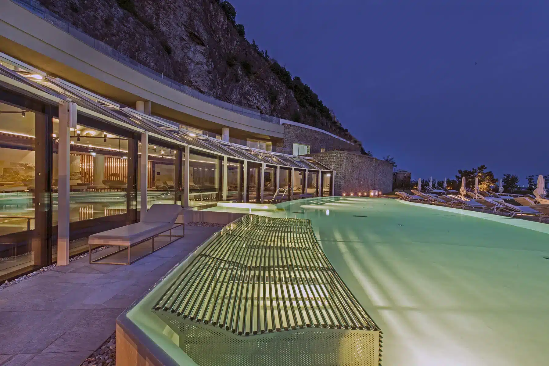 progettazione piscina relax per strutture ricettive