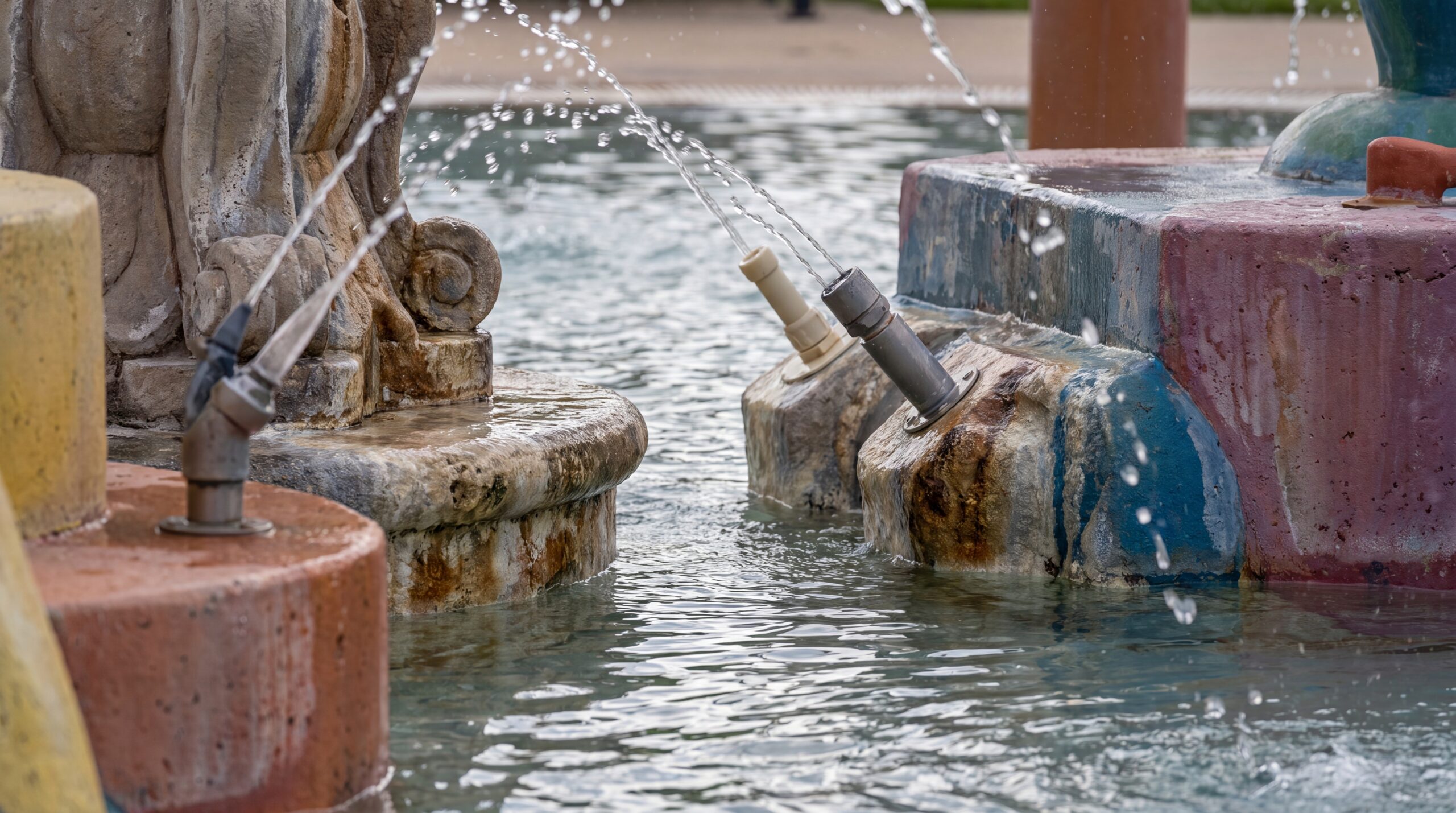 Spray Park dettaglio