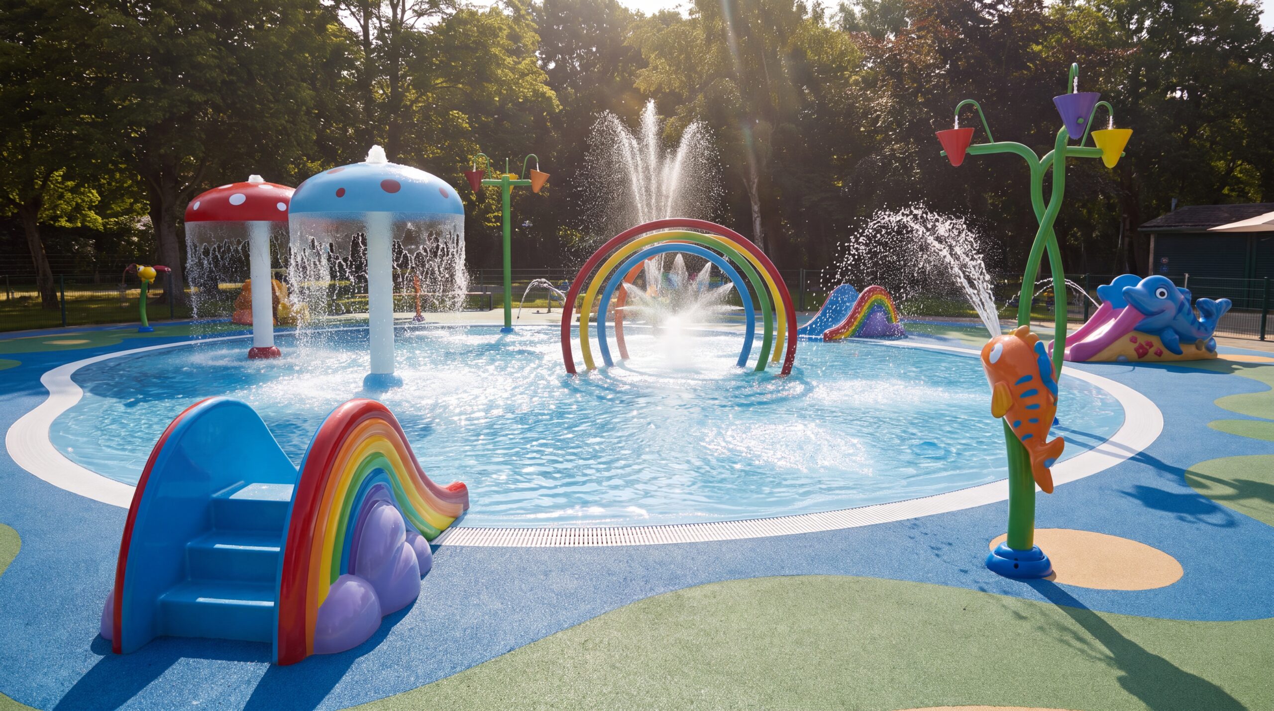 Spray park - sicurezza