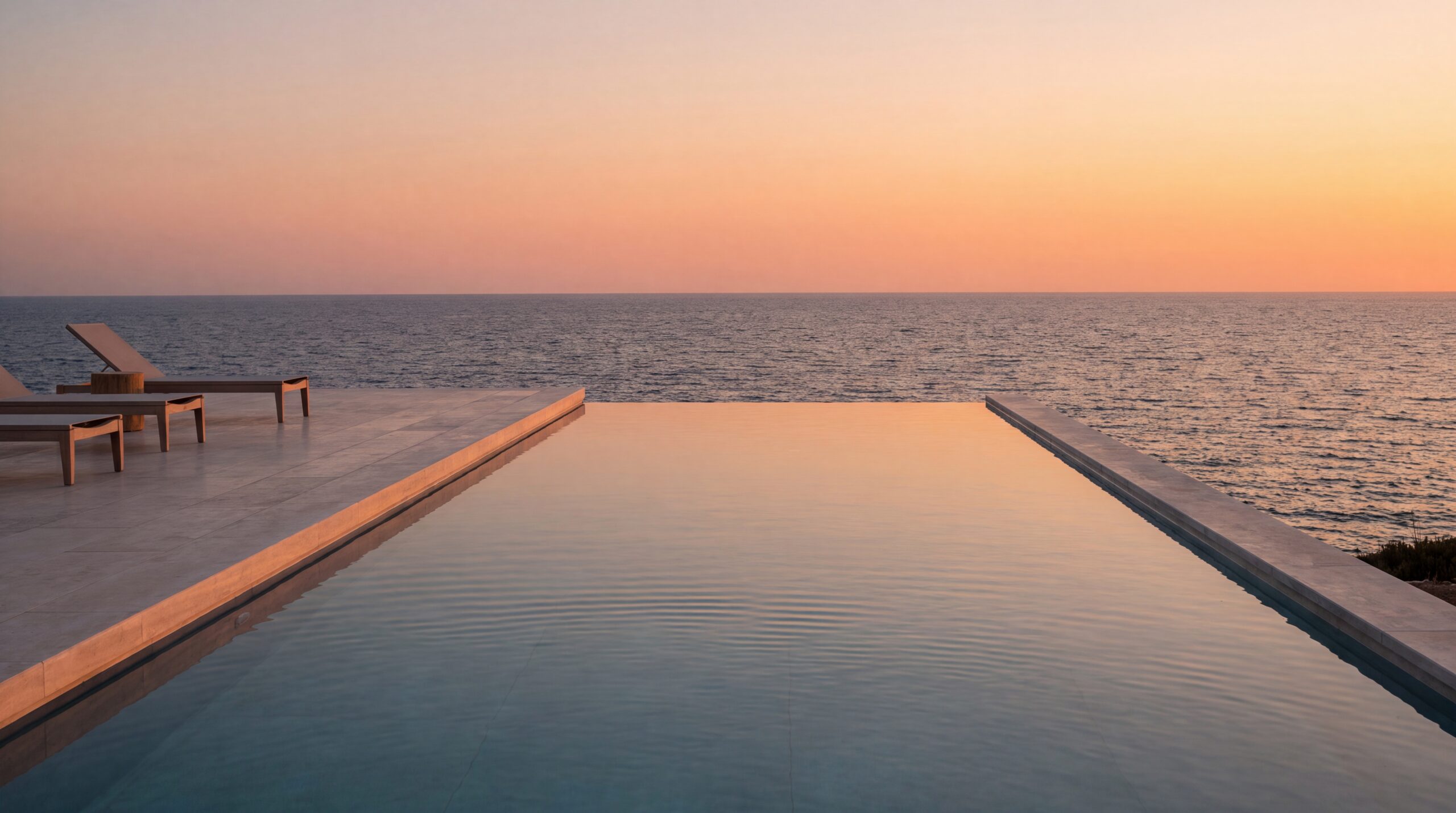 piscina rooftop in acciaio inox