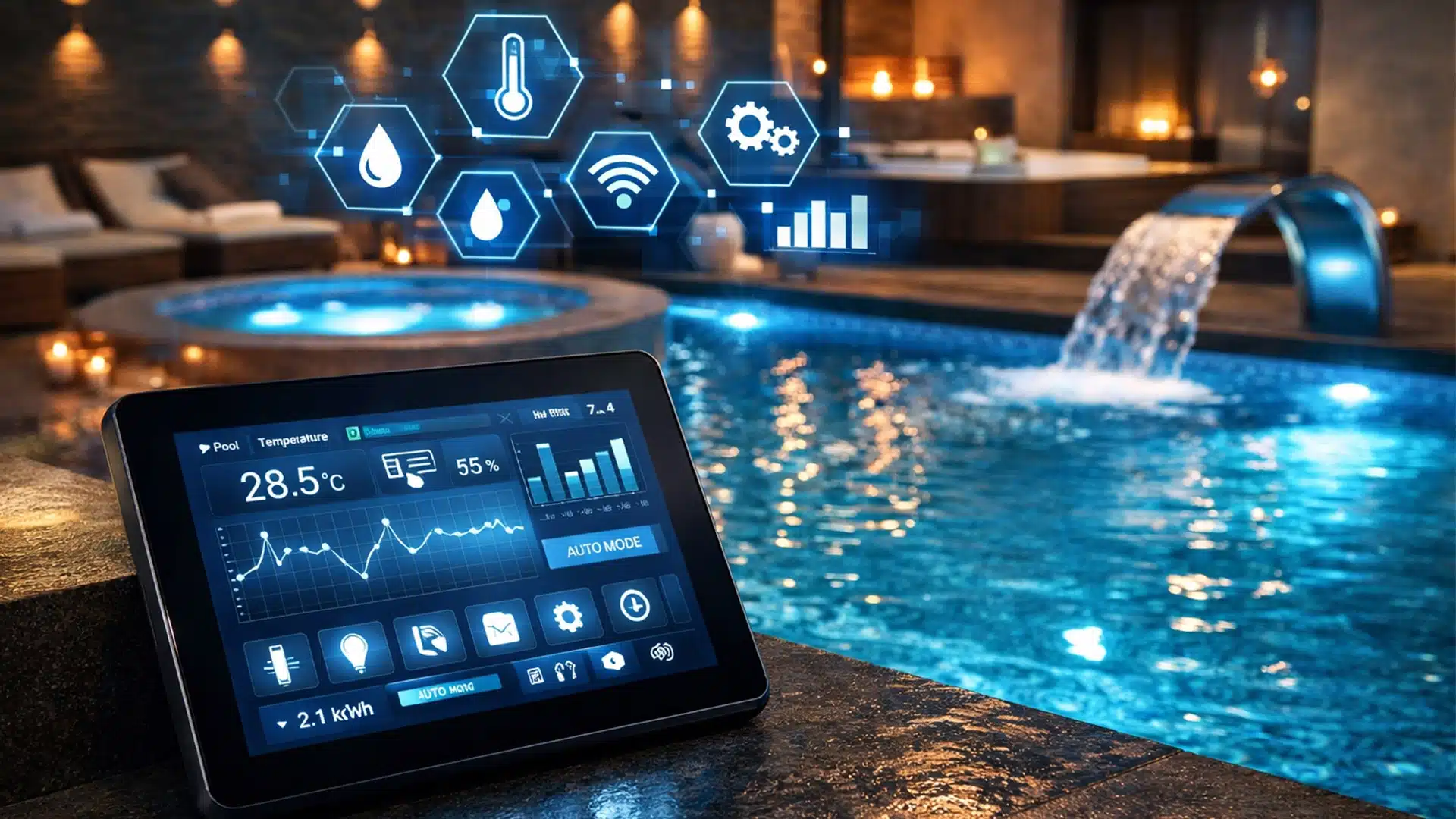 Industria 4.0 nelle piscine e nel wellness