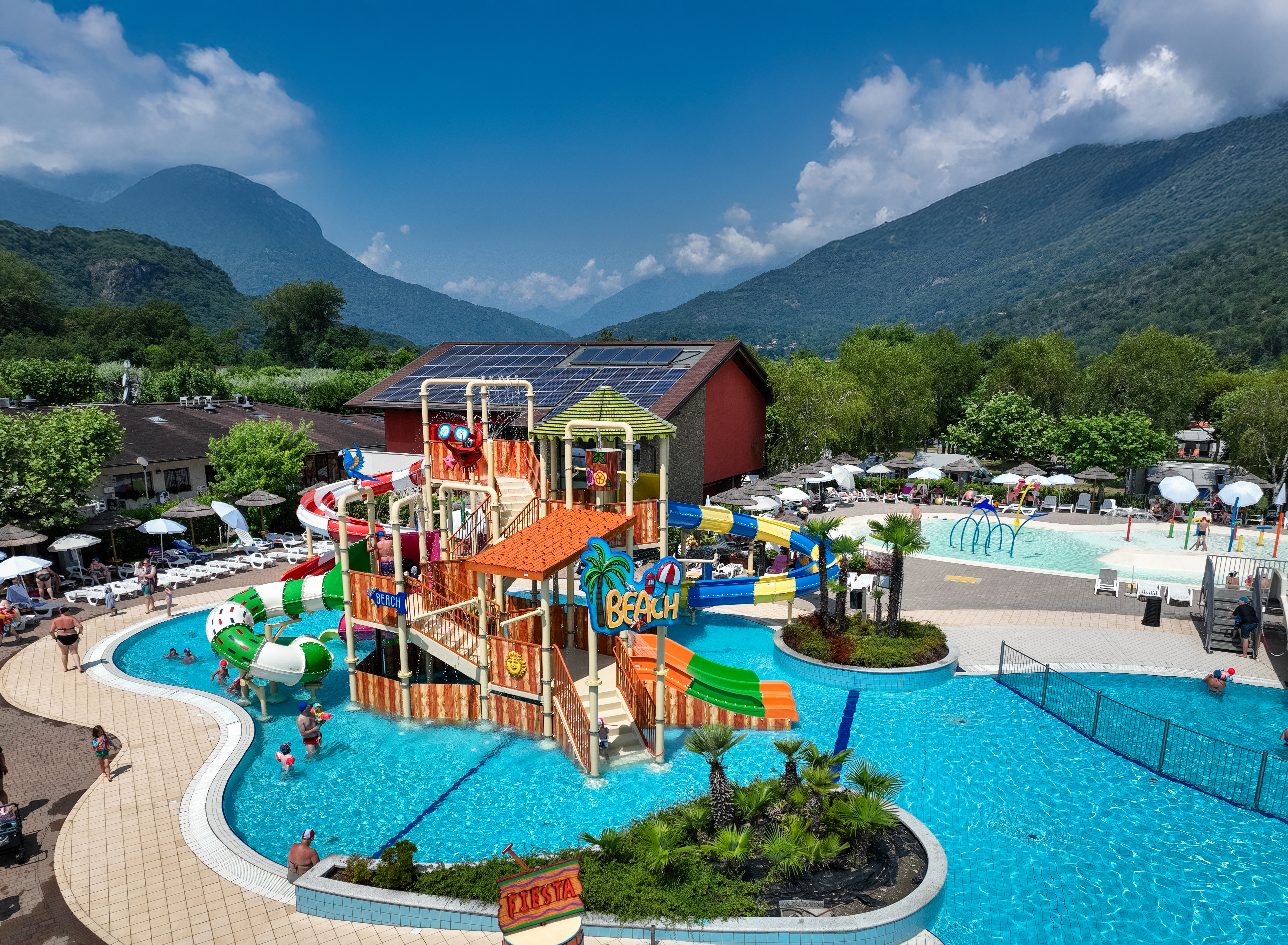 splash park scenografico per hotel e villaggi turistici