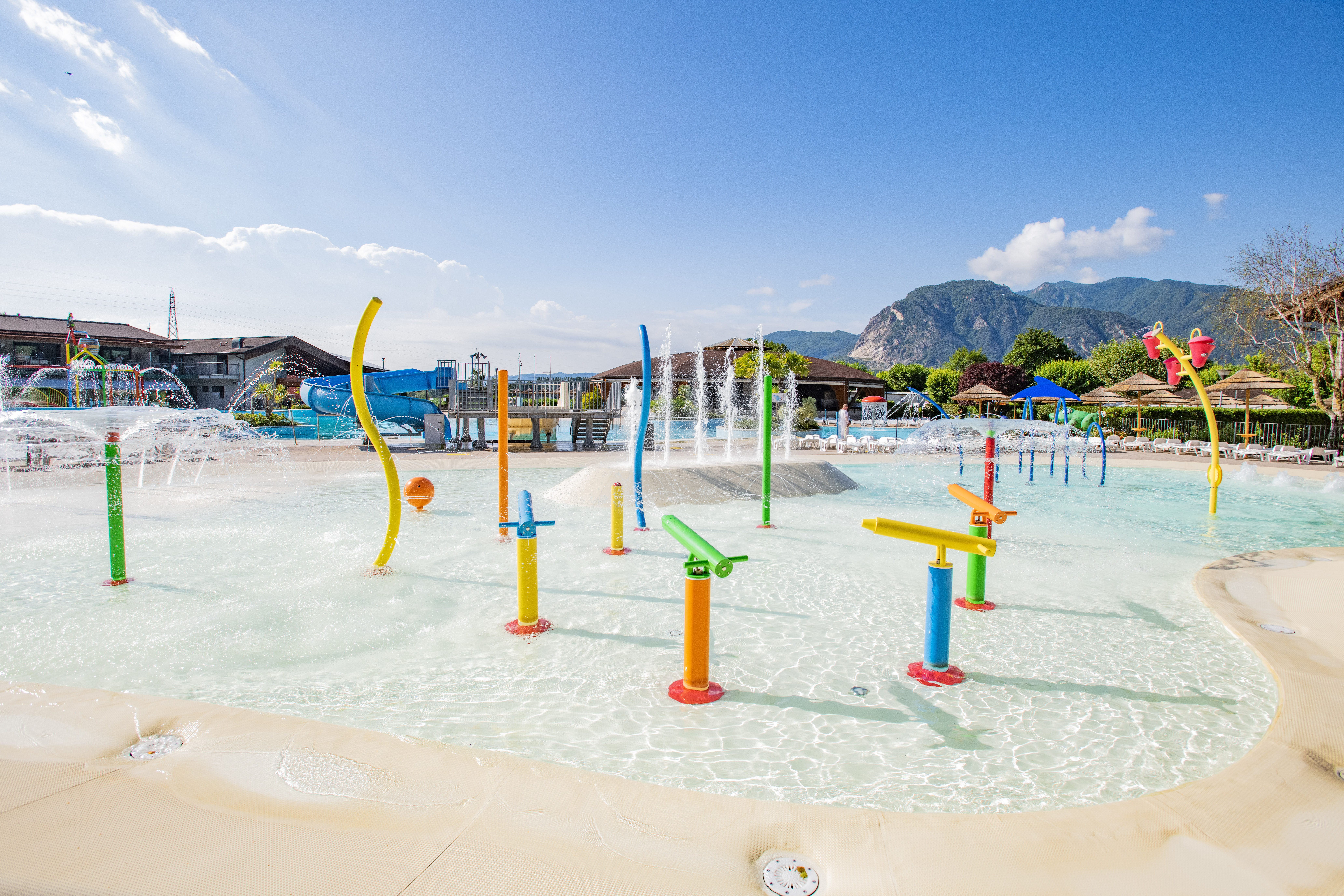 splash park scenografico per hotel e villaggi turistici