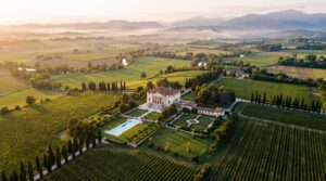 Costruzione piscine Roncade e Treviso - vista drone Costruzione piscine Roncade e Treviso - vista drone