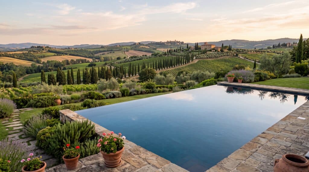 Toscana - infinity pool