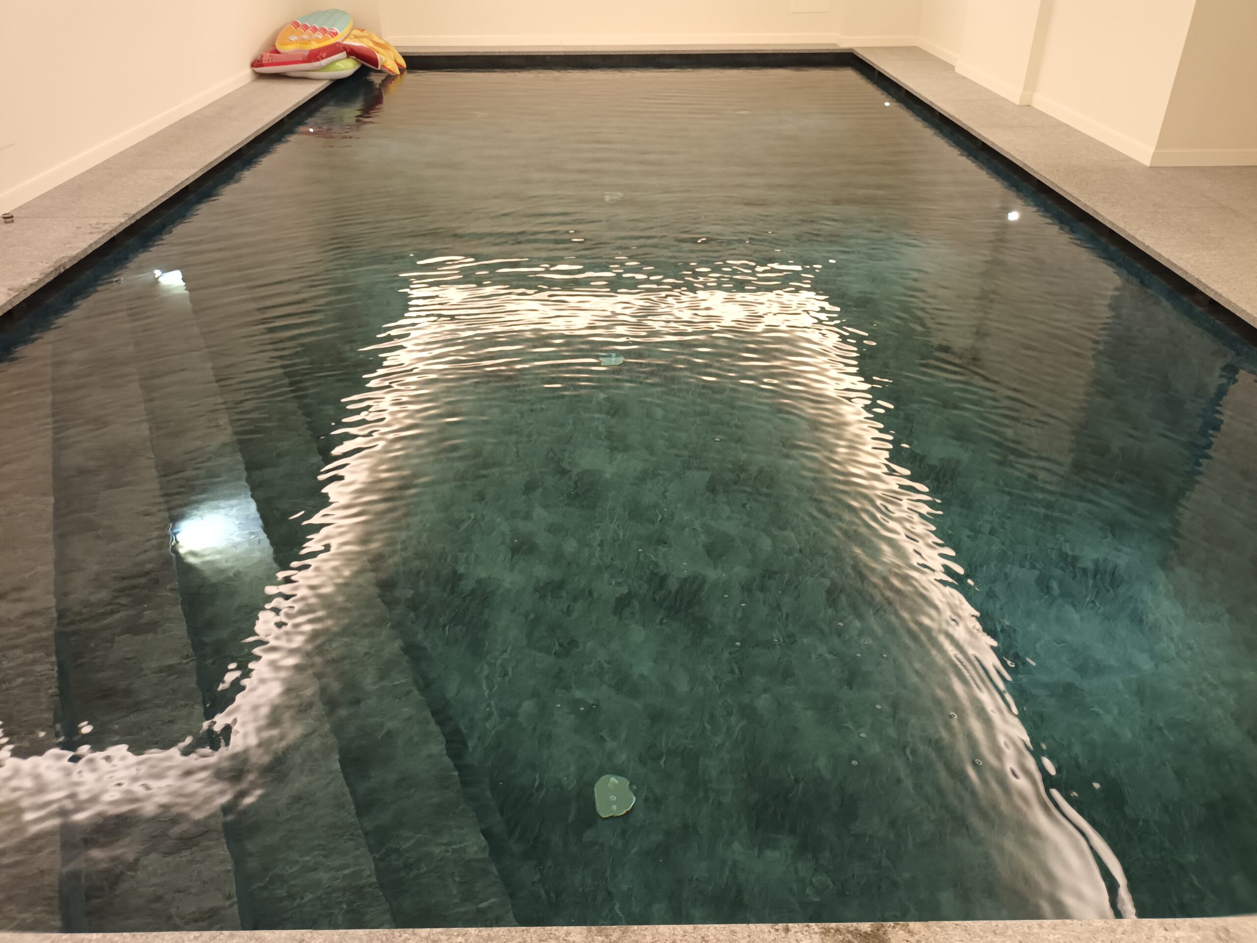 piscina interrata di design con led - 3