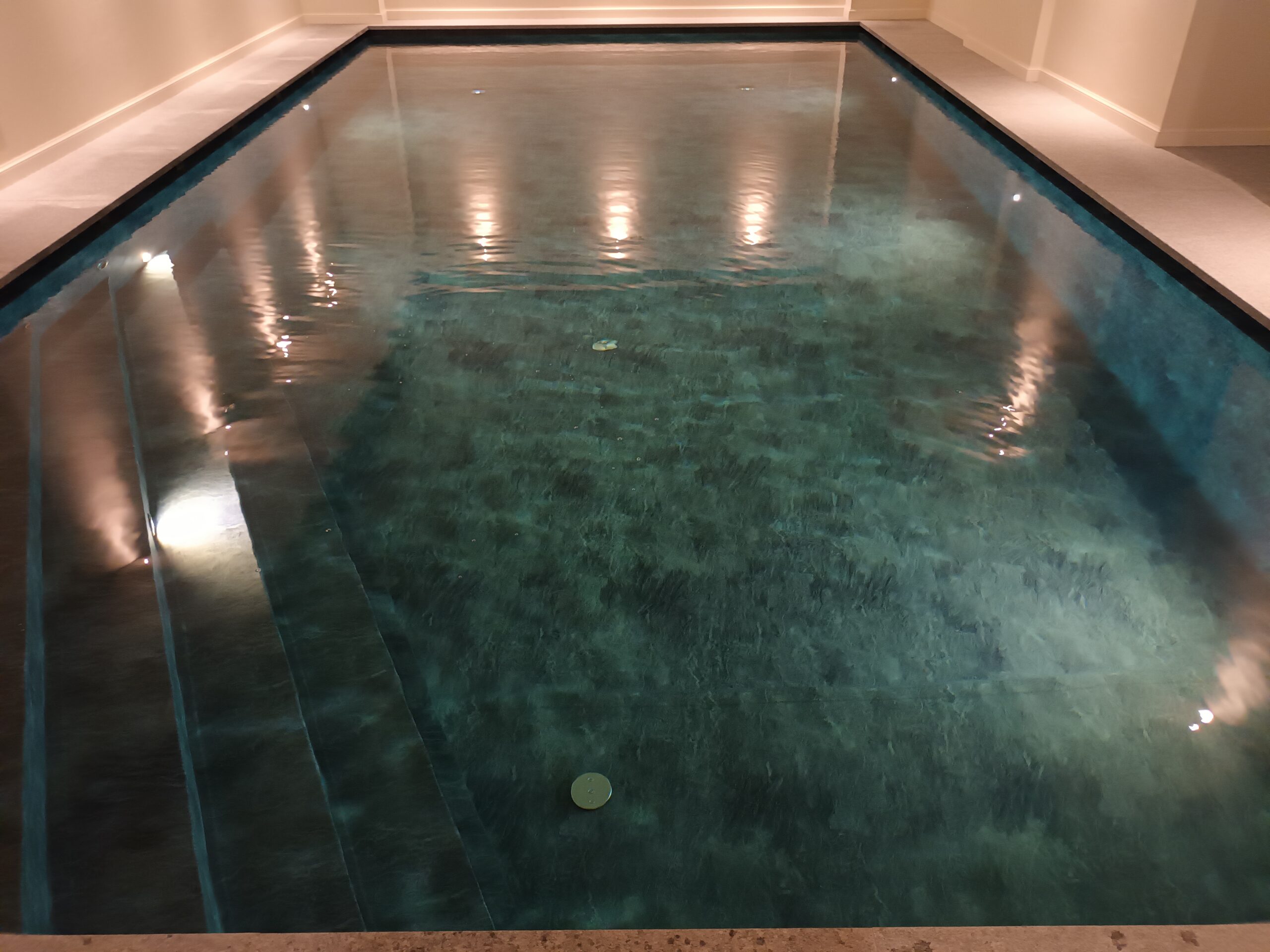 piscina interrata di design con led - 6