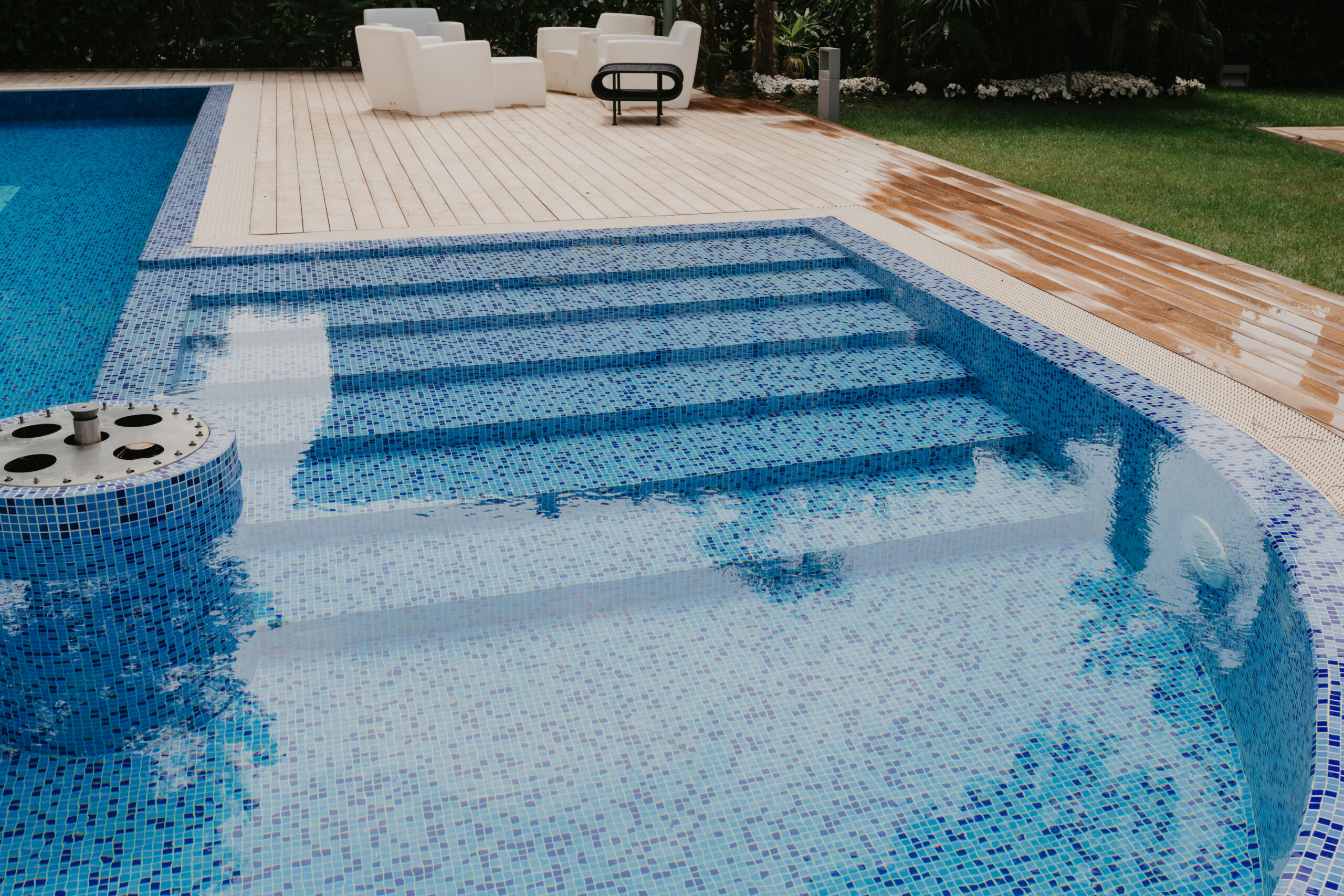 piscina privata di lusso
